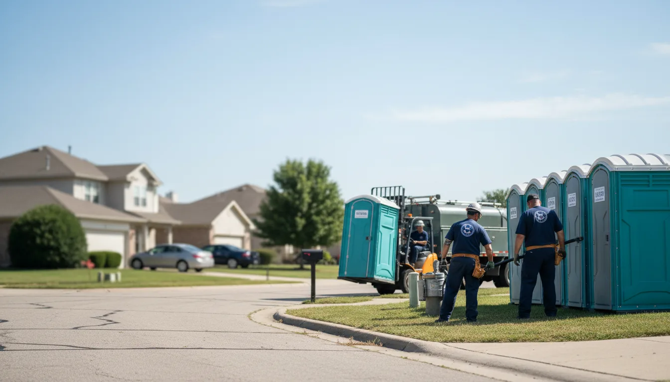 Porta Potty Rental in Ferris, IL near me